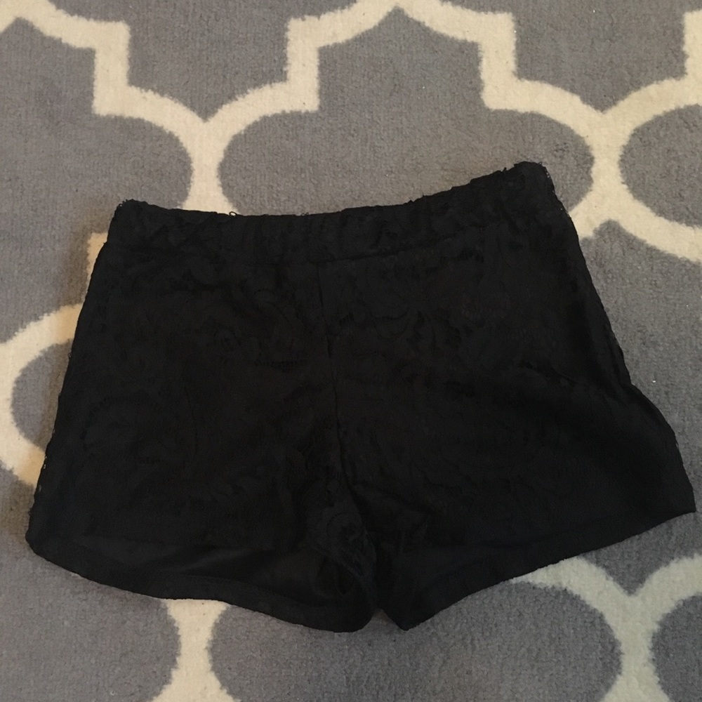 Black shorts